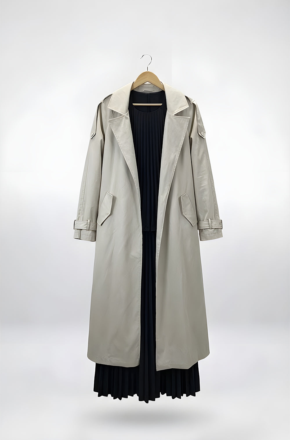 Beige Trench Coat