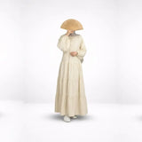 Modest Linen Dress