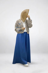 Soft Floral Knit Cardigan-Free Size