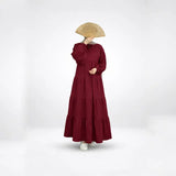 Modest Linen Dress